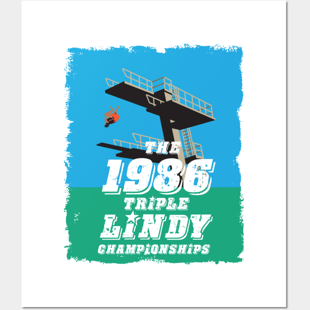 The Triple Lindy championships Wall Art by DavidLoblaw